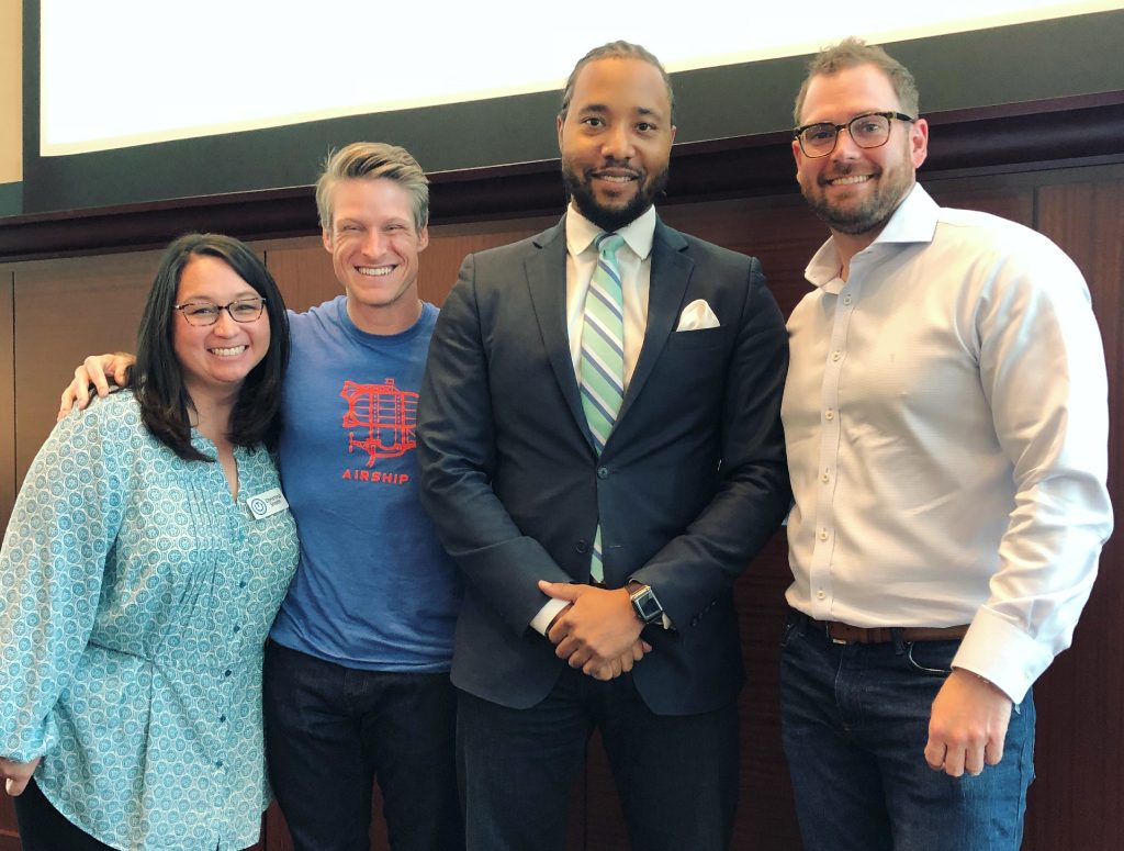 Airship founders with TechBirmingham