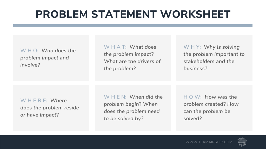 Problem Statement Example In Software Engineering